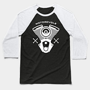 Motorcycle Baseball T-Shirt